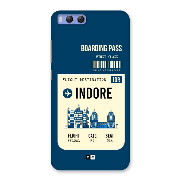 Indore Boarding Pass Back Case for Xiaomi Mi 6