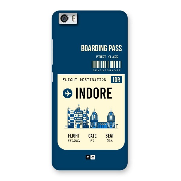 Indore Boarding Pass Back Case for Xiaomi Redmi Mi5