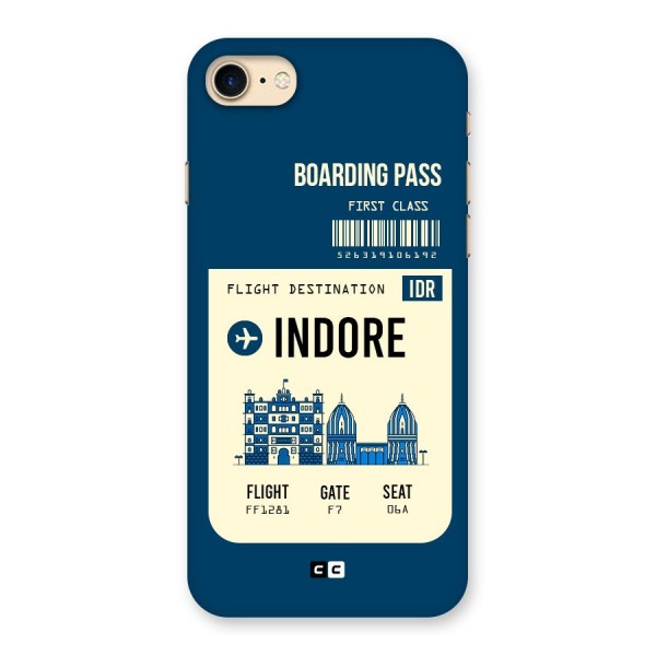 Indore Boarding Pass Back Case for iPhone 7