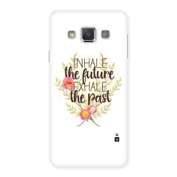 Inhale Future Back Case for Galaxy A3
