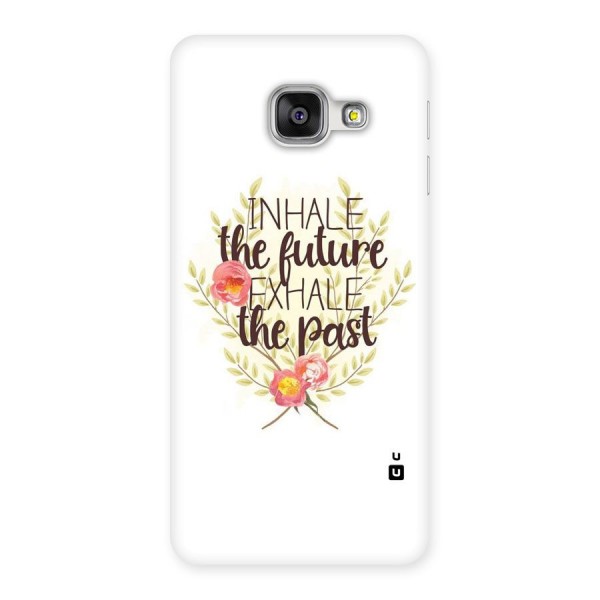 Inhale Future Back Case for Galaxy A3 2016