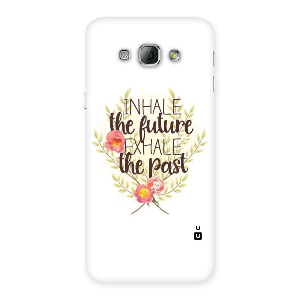 Inhale Future Back Case for Galaxy A8