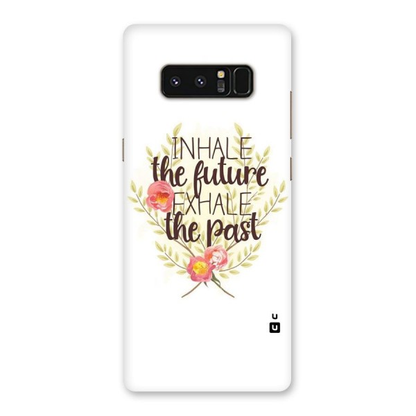 Inhale Future Back Case for Galaxy Note 8