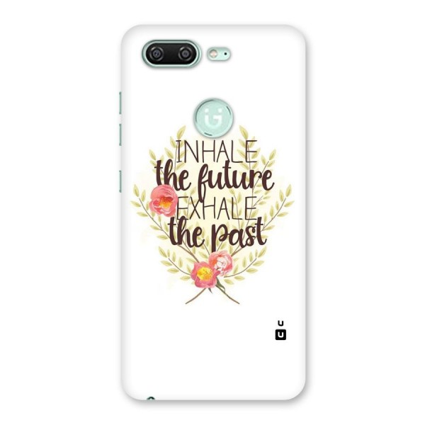 Inhale Future Back Case for Gionee S10