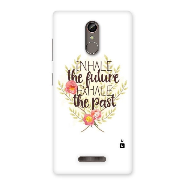 Inhale Future Back Case for Gionee S6s