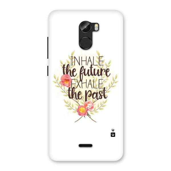 Inhale Future Back Case for Gionee X1