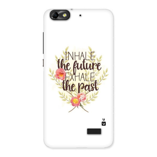 Inhale Future Back Case for Honor 4C
