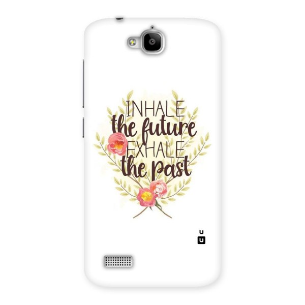 Inhale Future Back Case for Honor Holly