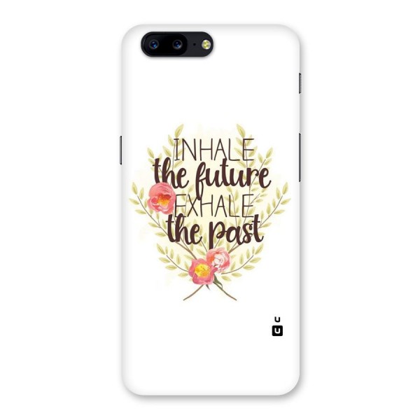Inhale Future Back Case for OnePlus 5
