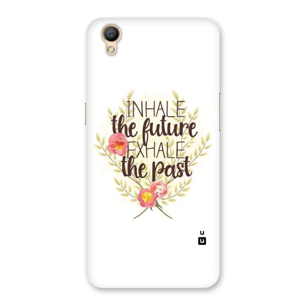 Inhale Future Back Case for Oppo A37