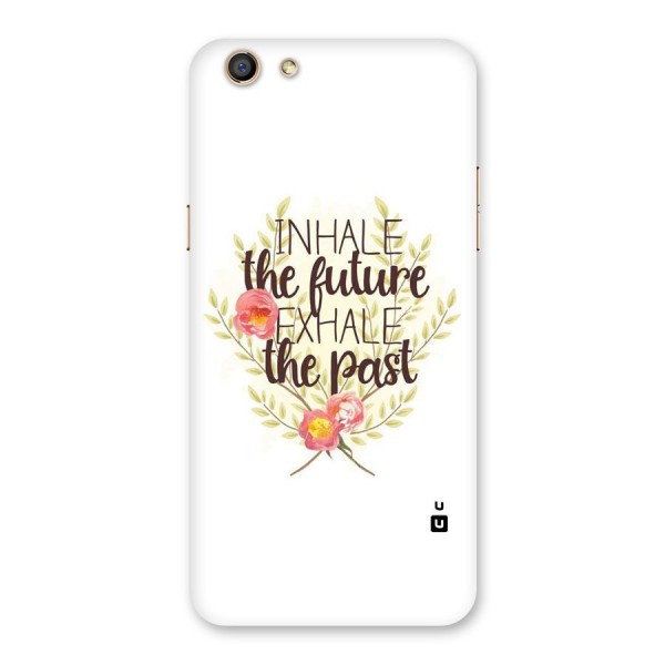 Inhale Future Back Case for Oppo F3