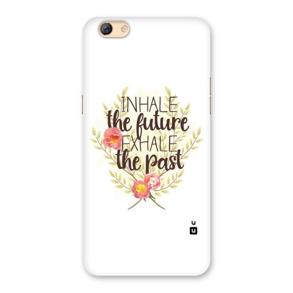Inhale Future Back Case for Oppo F3 Plus