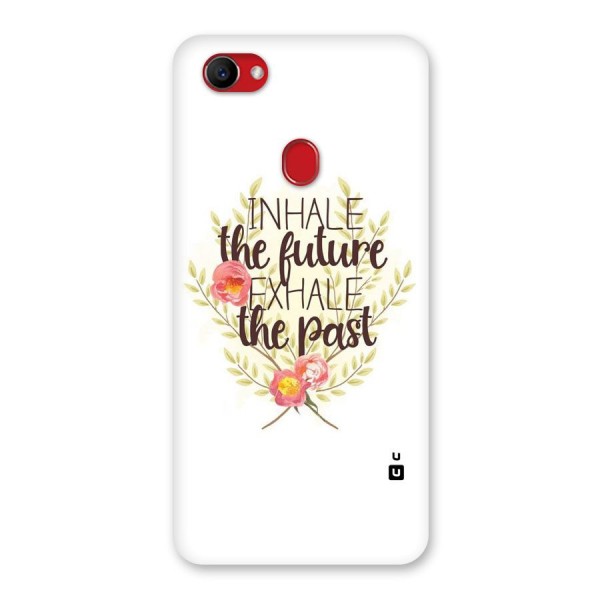 Inhale Future Back Case for Oppo F7
