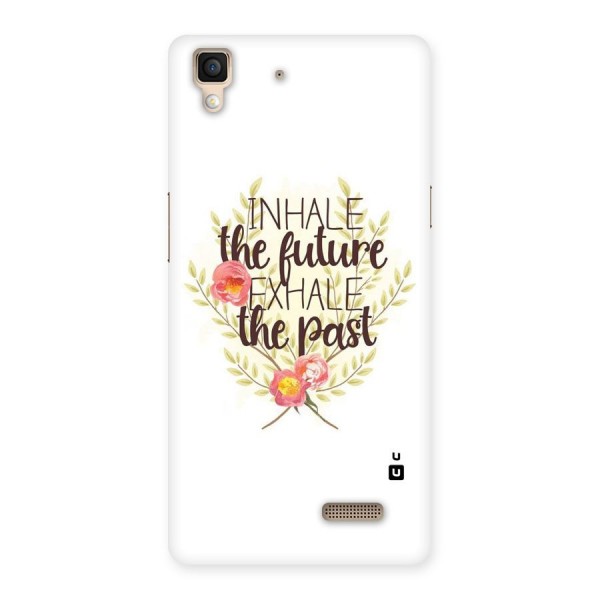 Inhale Future Back Case for Oppo R7