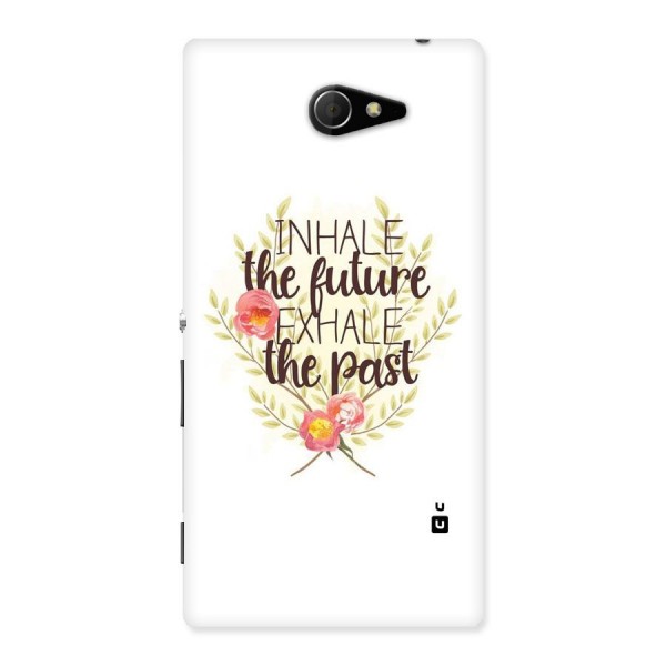 Inhale Future Back Case for Sony Xperia M2