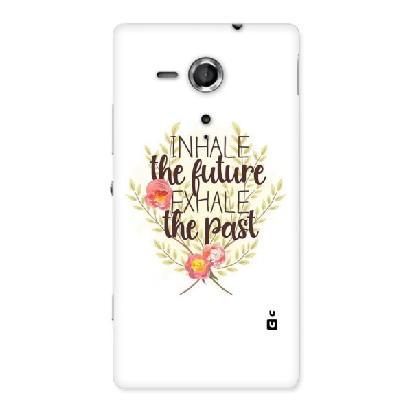 Inhale Future Back Case for Sony Xperia SP