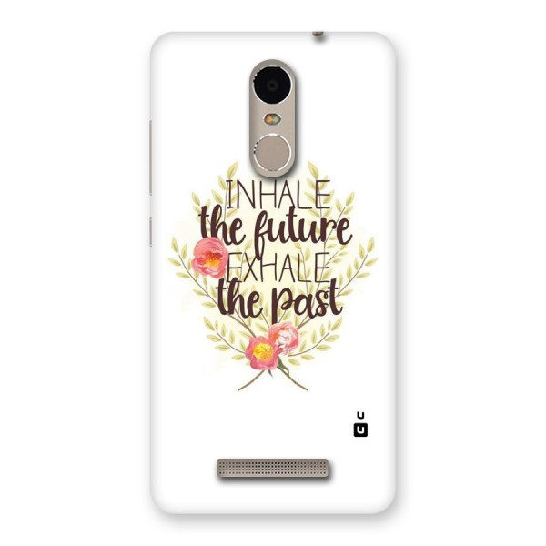 Inhale Future Back Case for Xiaomi Redmi Note 3