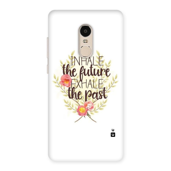 Inhale Future Back Case for Xiaomi Redmi Note 4