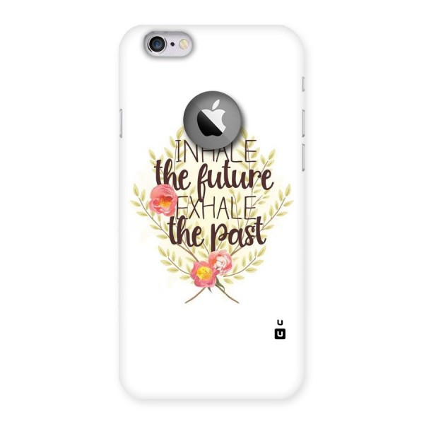 Inhale Future Back Case for iPhone 6 Logo Cut
