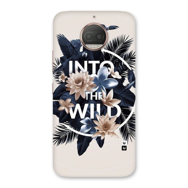 Into The Wild Blue Back Case for Moto G5s Plus
