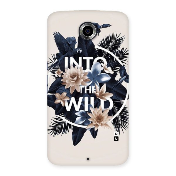 Into The Wild Blue Back Case for Nexsus 6