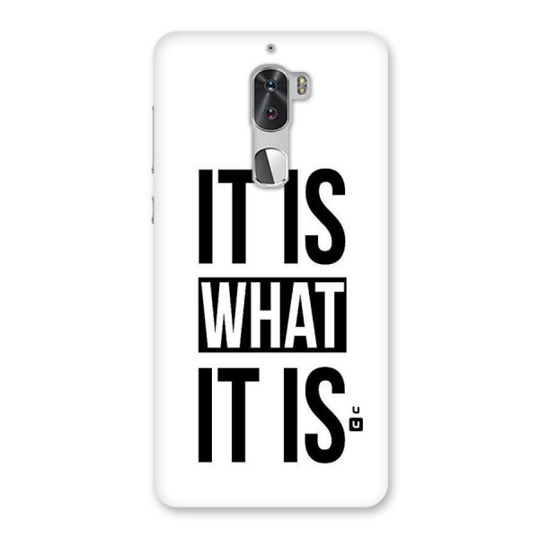Itis What Itis Back Case for Coolpad Cool 1
