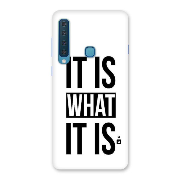 Itis What Itis Back Case for Galaxy A9 (2018)