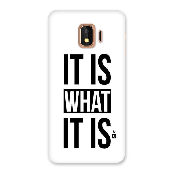 Itis What Itis Back Case for Galaxy J2 Core