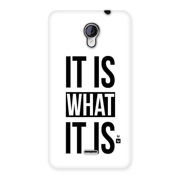 Itis What Itis Back Case for Micromax Unite 2 A106