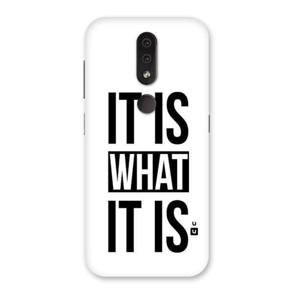 Itis What Itis Back Case for Nokia 4.2