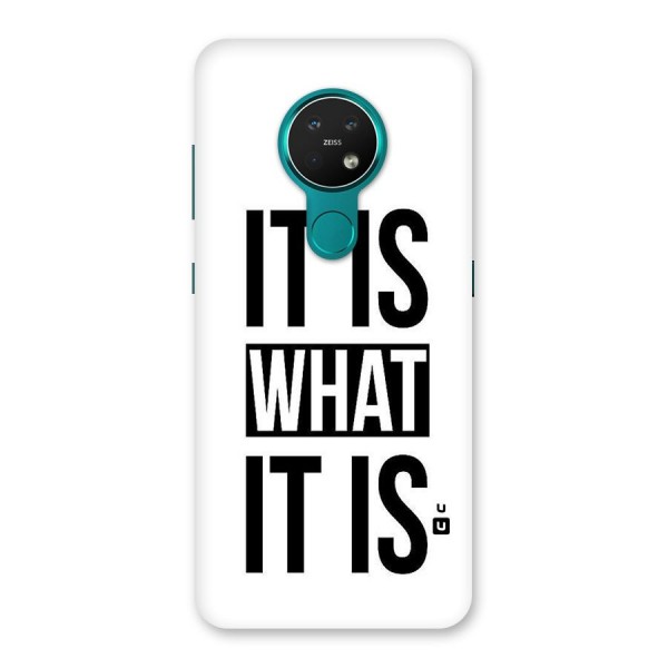 Itis What Itis Back Case for Nokia 7.2