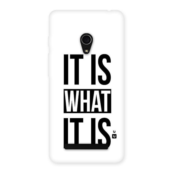 Itis What Itis Back Case for Zenfone 5