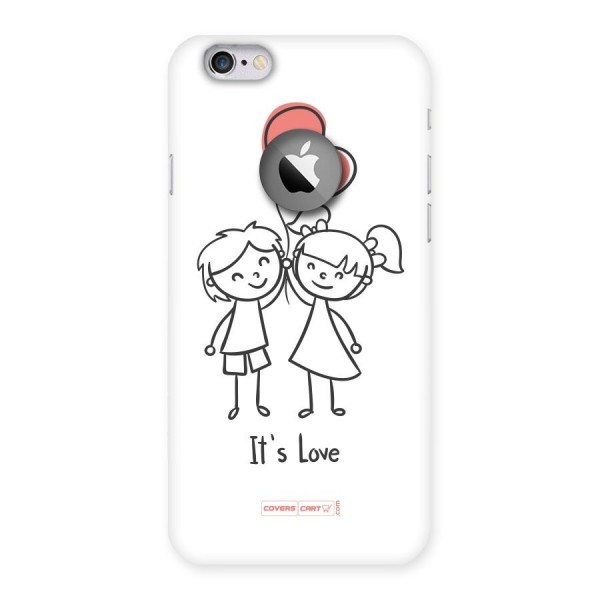 Its Love Back Case for iPhone 6 Logo Cut