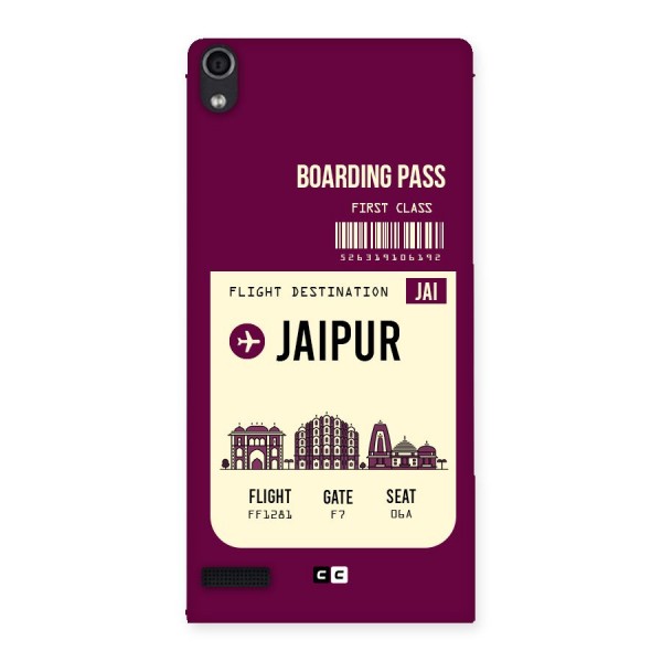 Jaipur Boarding Pass Back Case for Ascend P6
