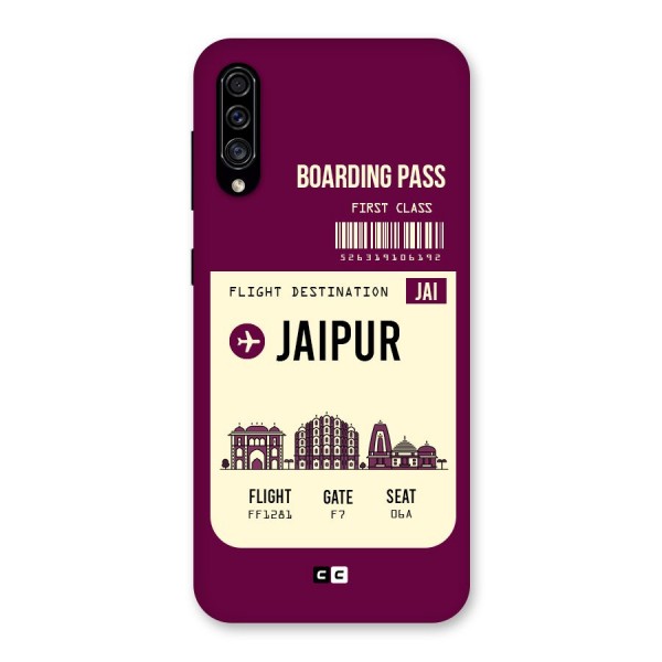 Jaipur Boarding Pass Back Case for Galaxy A30s