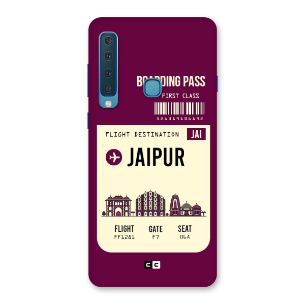 Jaipur Boarding Pass Back Case for Galaxy A9 (2018)