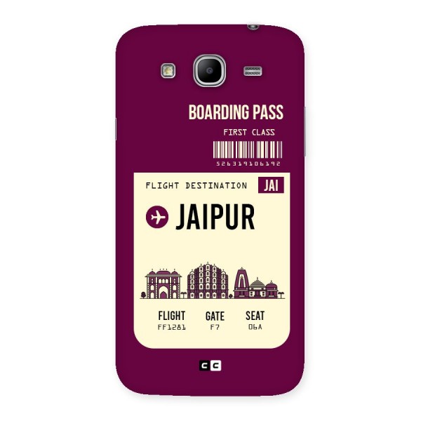 Jaipur Boarding Pass Back Case for Galaxy Mega 5.8