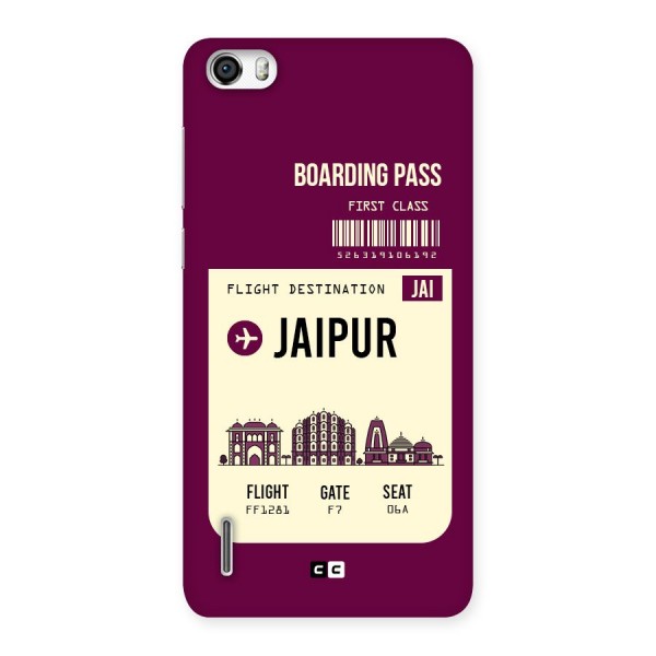 Jaipur Boarding Pass Back Case for Honor 6