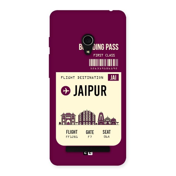 Jaipur Boarding Pass Back Case for Zenfone 5