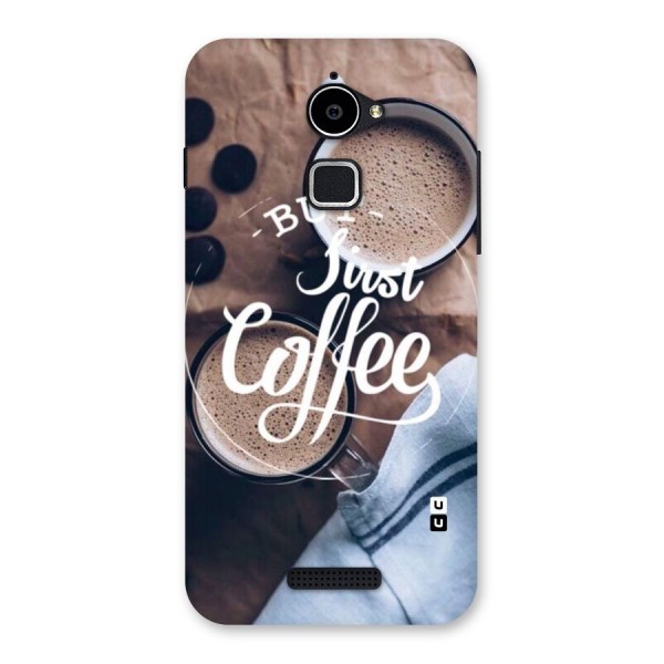 Just Coffee Back Case for Coolpad Note 3 Lite