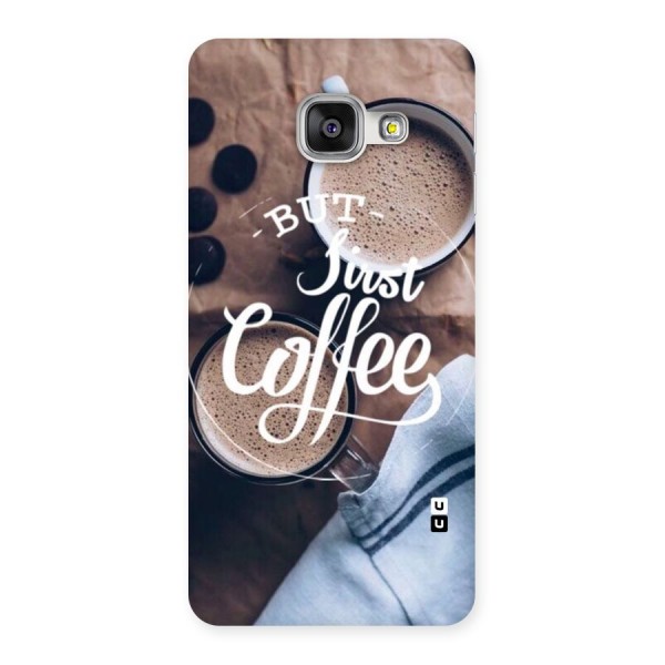 Just Coffee Back Case for Galaxy A3 2016