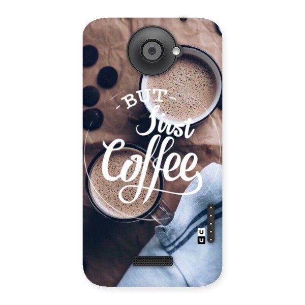 Just Coffee Back Case for HTC One X