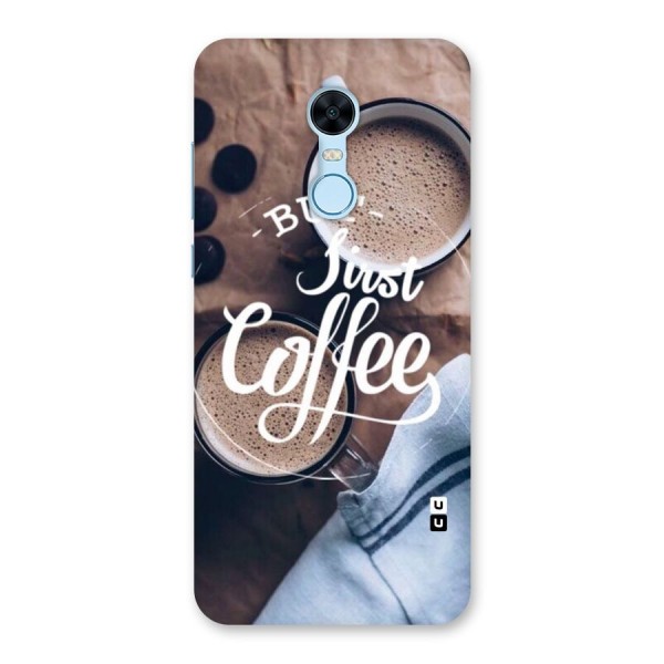 Just Coffee Back Case for Redmi Note 5
