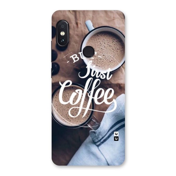 Just Coffee Back Case for Redmi Note 5 Pro