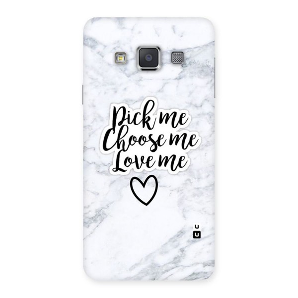 Just Me Back Case for Galaxy A3