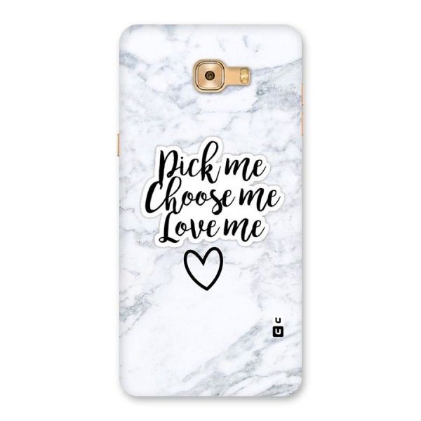 Just Me Back Case for Galaxy C9 Pro