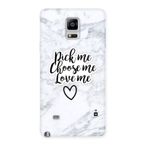 Just Me Back Case for Galaxy Note 4