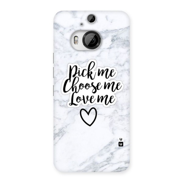 Just Me Back Case for HTC One M9 Plus