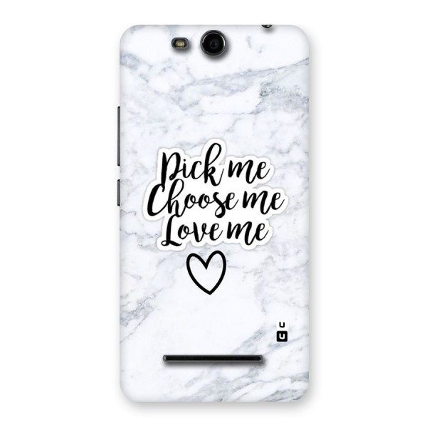 Just Me Back Case for Micromax Canvas Juice 3 Q392