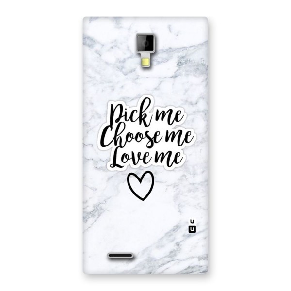 Just Me Back Case for Micromax Canvas Xpress A99